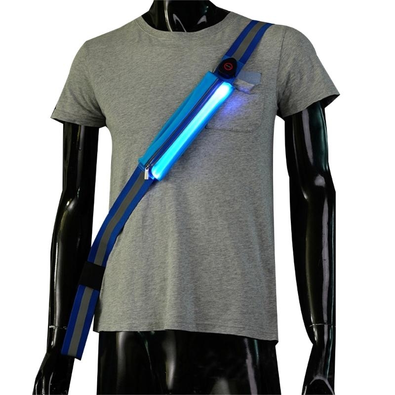Running Visibility Gear - T3LB High Visibility LED Reflective Belt