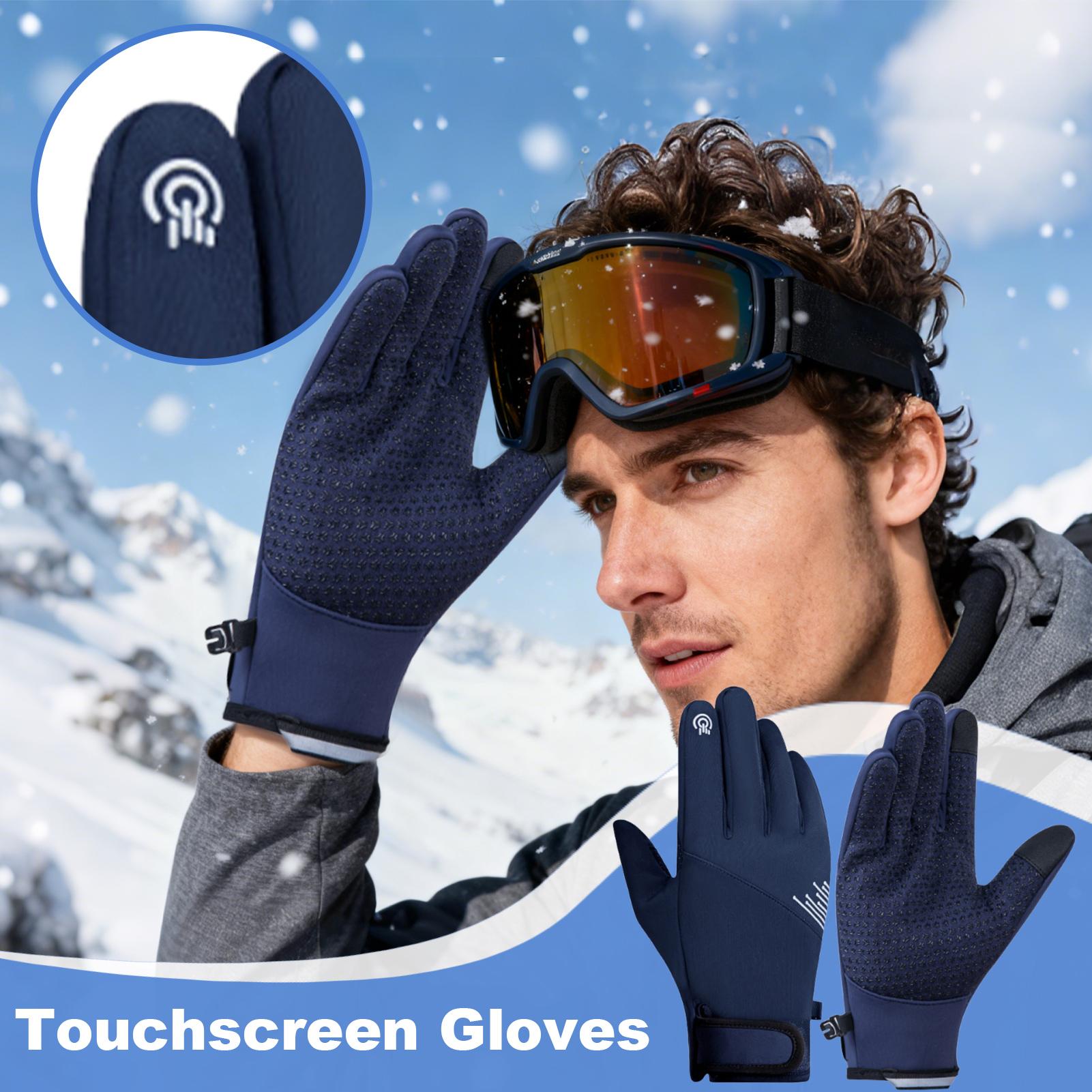Running Gear In Cold Weather - Cold Weather Gloves, Windproof Thermal Touchscreen