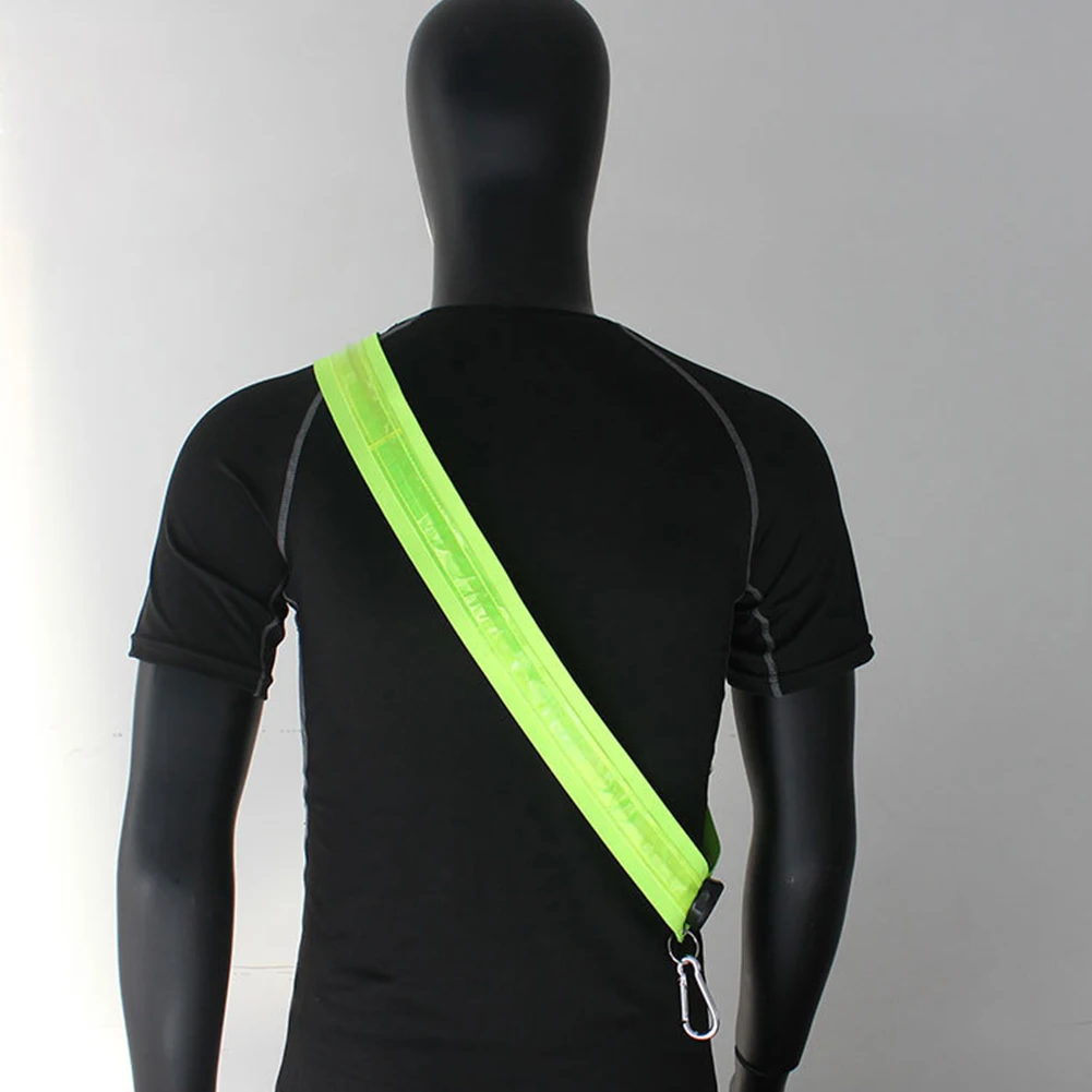 Running Gear Outdoor - Illuminated Shoulder Straps Rechargeable Cycling LED