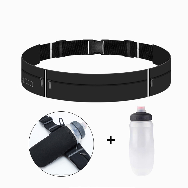 Running Gear Belt - Running Belt Waist Bag with Water