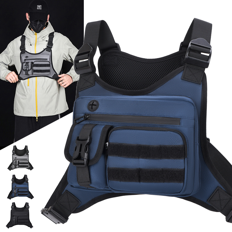 Running Gear Outdoor - Tactical Chest Rig Bag Men Waterproof