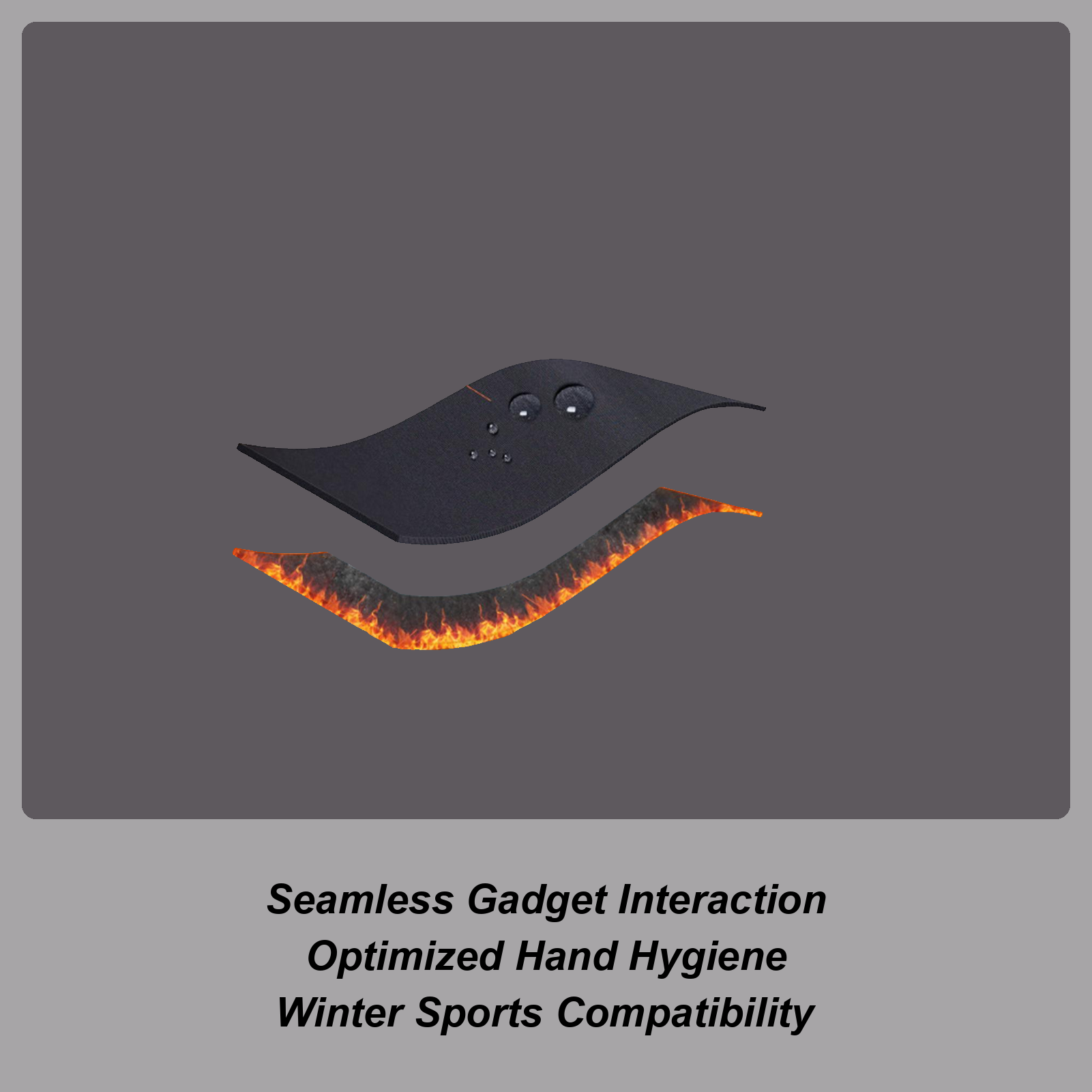 Running Gear In Cold Weather - Winter warm Gloves Windproof Touchscreen Cold