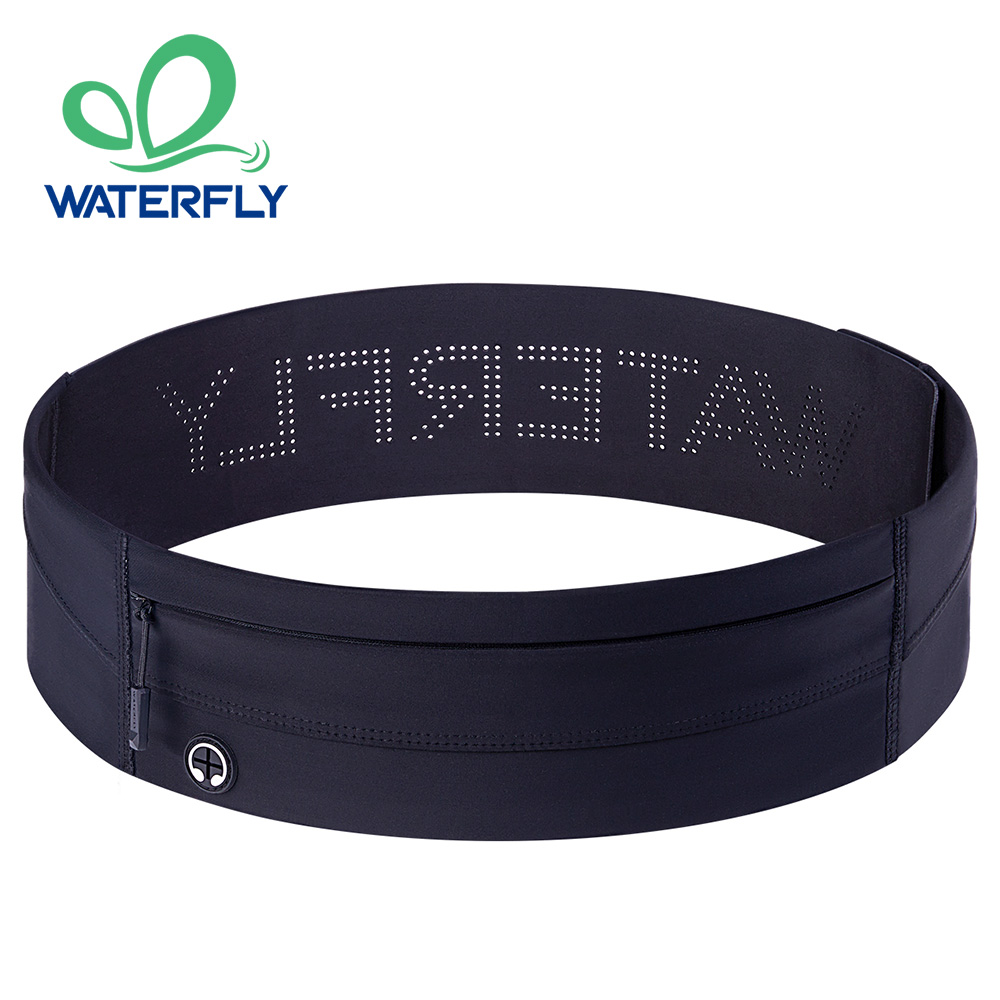Running Gear Belt - WATERFLY Running Belt Fanny Pack Slim