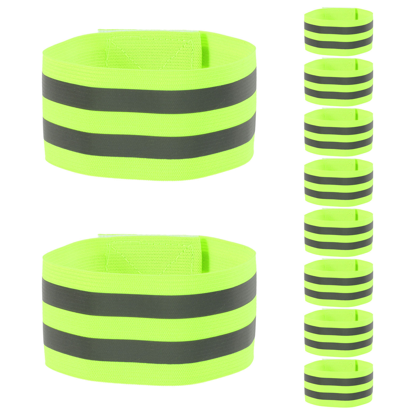 10Pcs Reflective Armband High  - огляд і ціна Running Visibility Gear