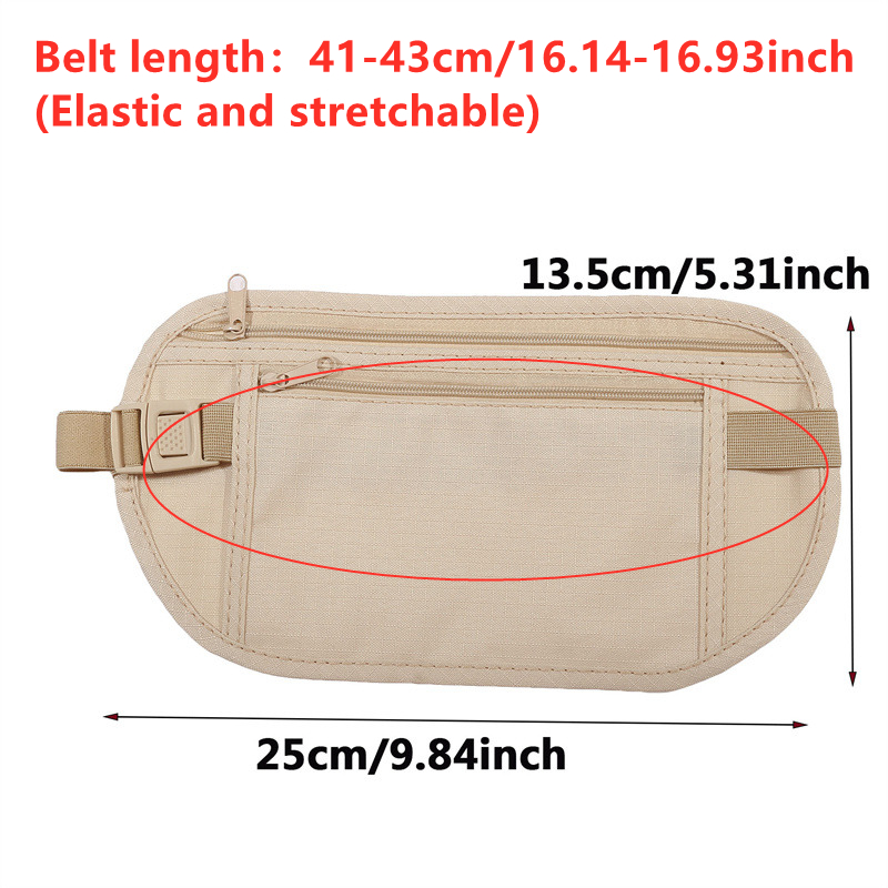 Anti-theft Hidden Waist Bag Sp - огляд і ціна Running Gear Belt