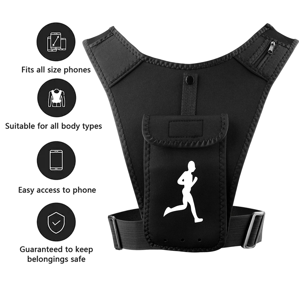 Adjustable Running Vest Phone  - огляд і ціна Running Gear Cool