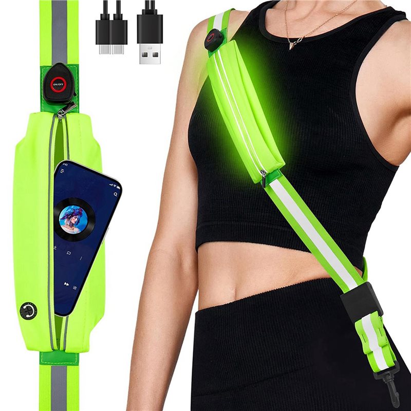 BTLIFE-2X LED Reflective Belt  - огляд і ціна Running Visibility Gear