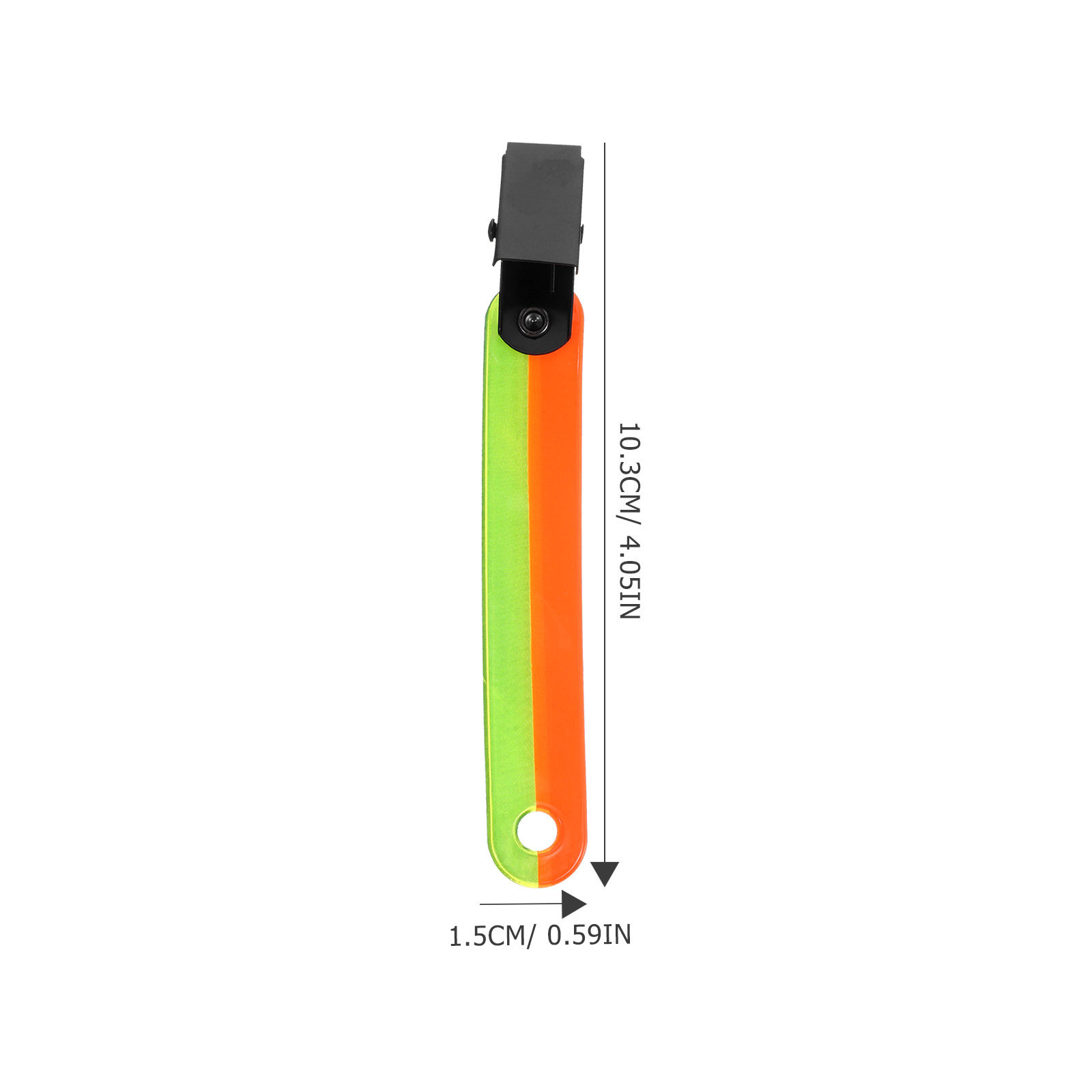 12Pcs Reflective Clip Fluoresc - огляд і ціна Running Visibility Gear