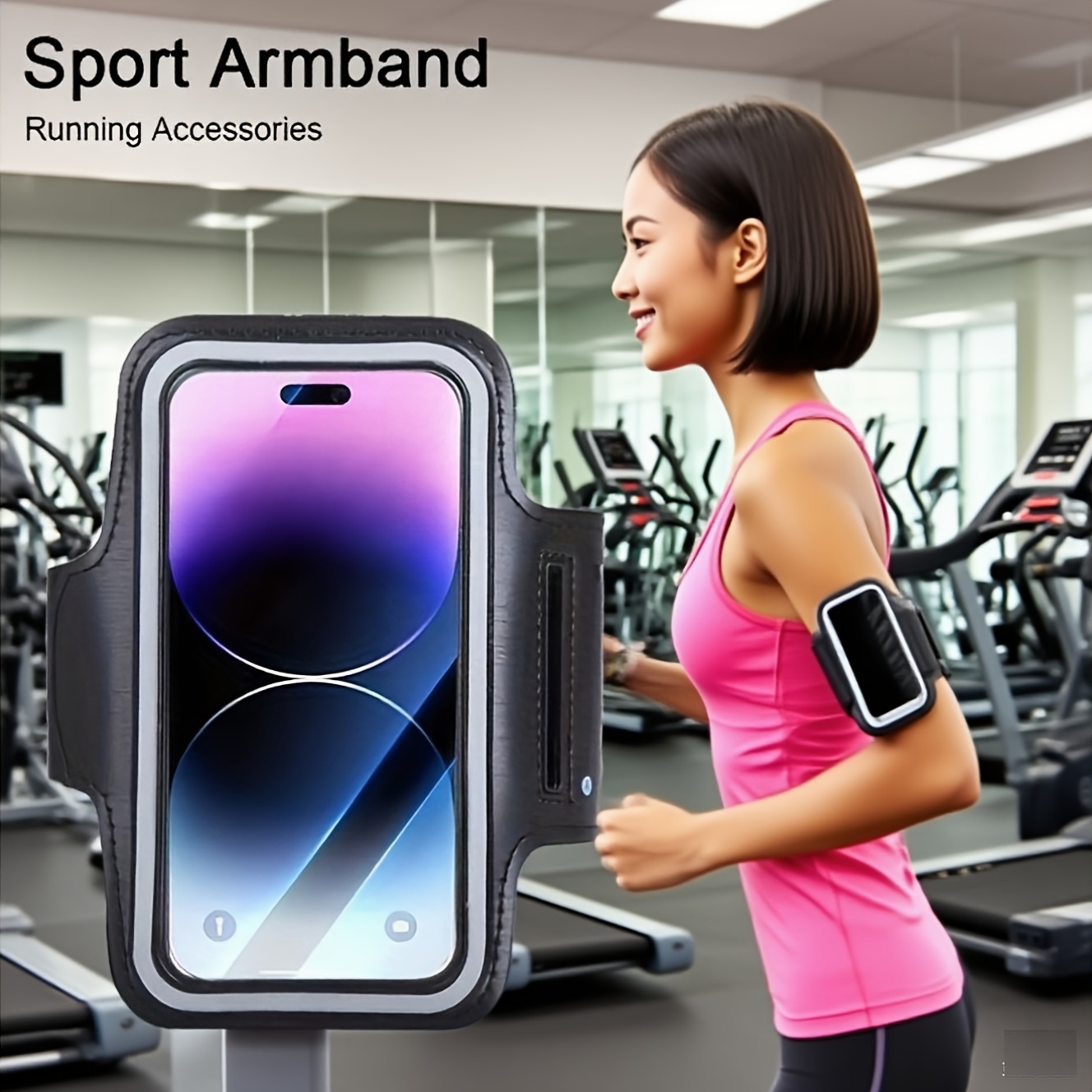 Adjustable Sport Phone Holder  - огляд і ціна Running Gear To Hold Phone