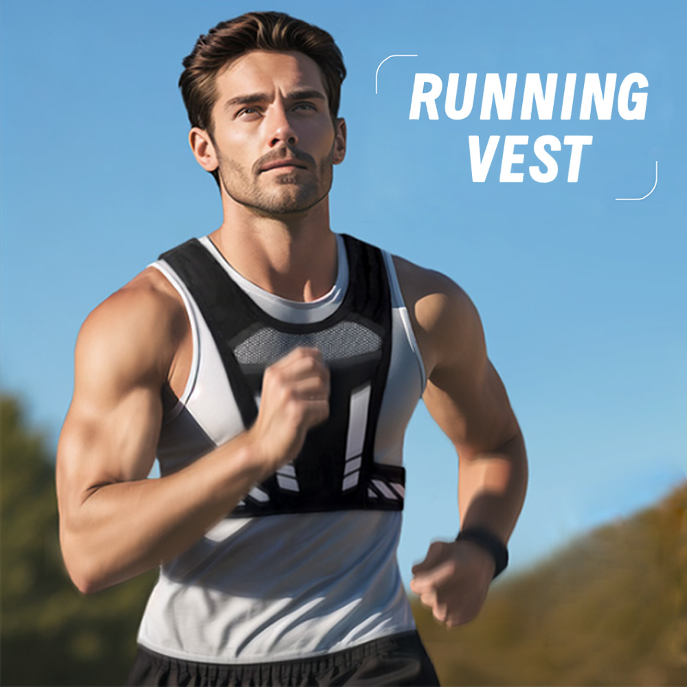 Reflective Running Vest with P - огляд і ціна Running Gear Cool