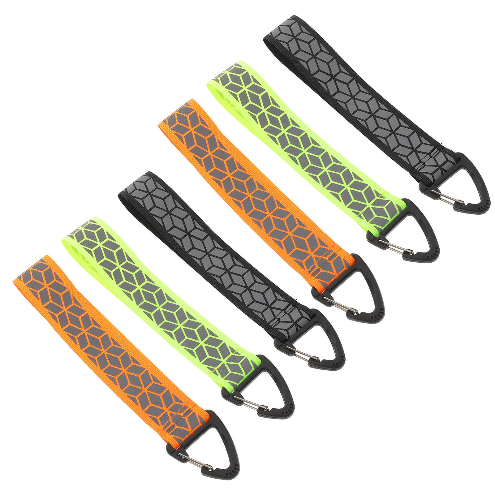 6Pcs Reflective Outdoor Keycha - огляд і ціна Running Visibility Gear