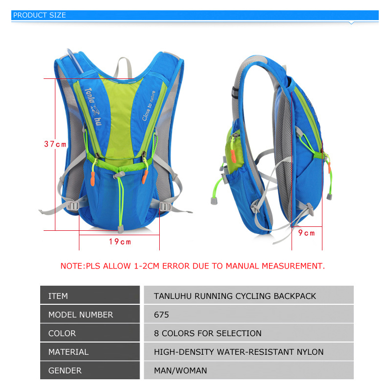 TANLUHU 675 Ultralight Outdoor - огляд і ціна Running Gear Water