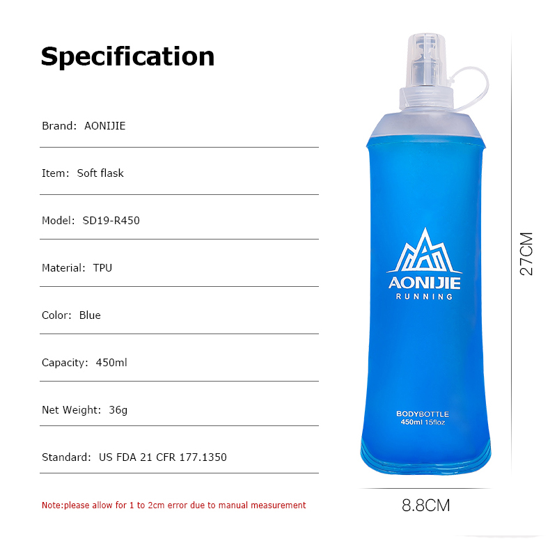 AONIJIE SD19 R450 Soft Flask F - огляд і ціна Running Gear Water