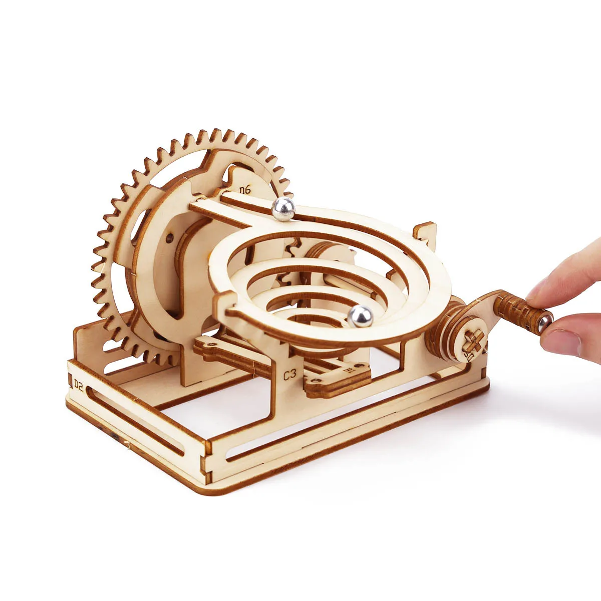 DIY Mechanical Iron Ball Maze  - огляд і ціна Running Gear Track