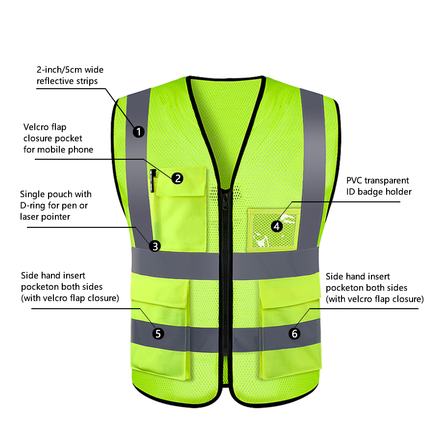 Adjustable Safety Vest Lightwe - огляд і ціна Running Visibility Gear