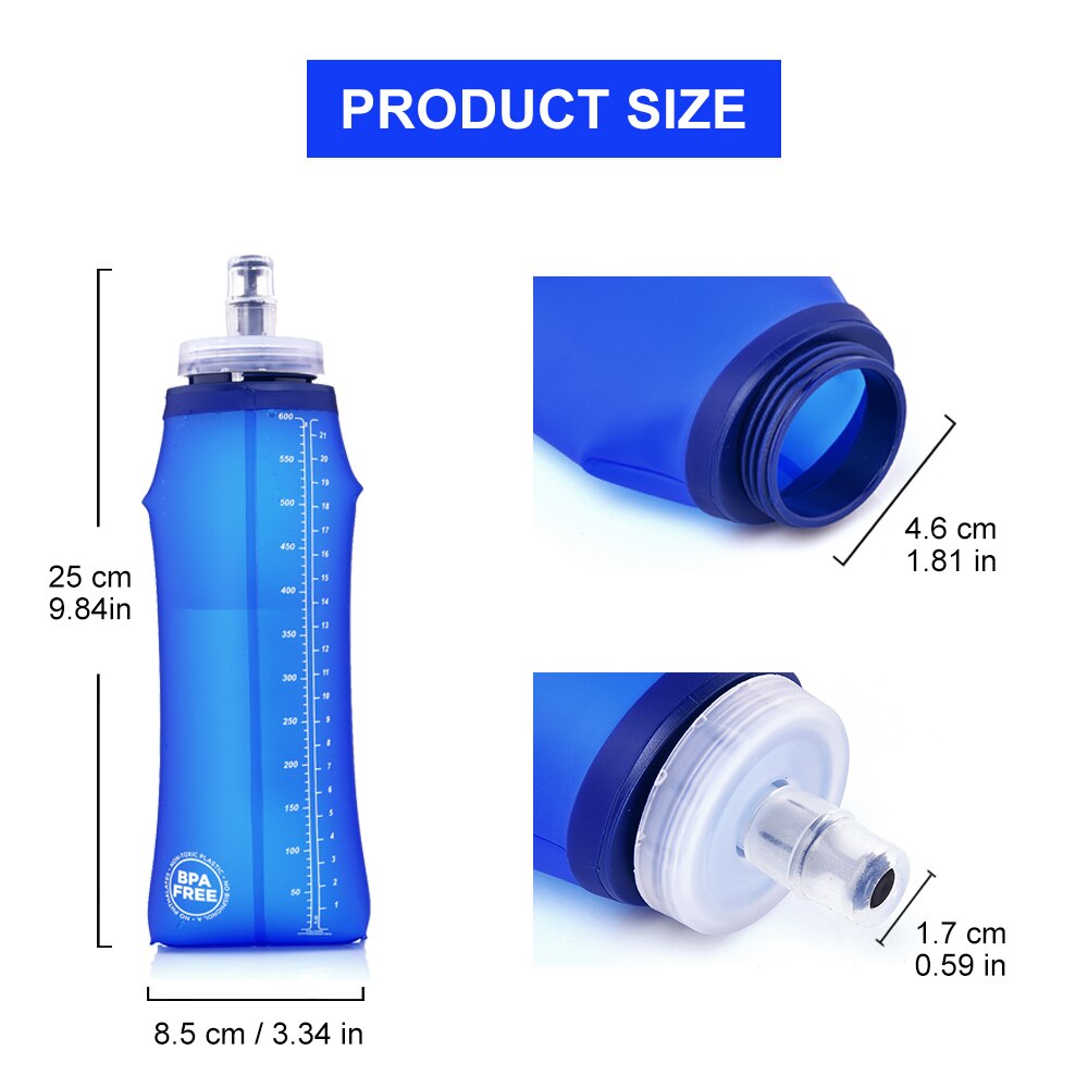 Widesea Camping 600ml Soft Wat - огляд і ціна Running Gear Water