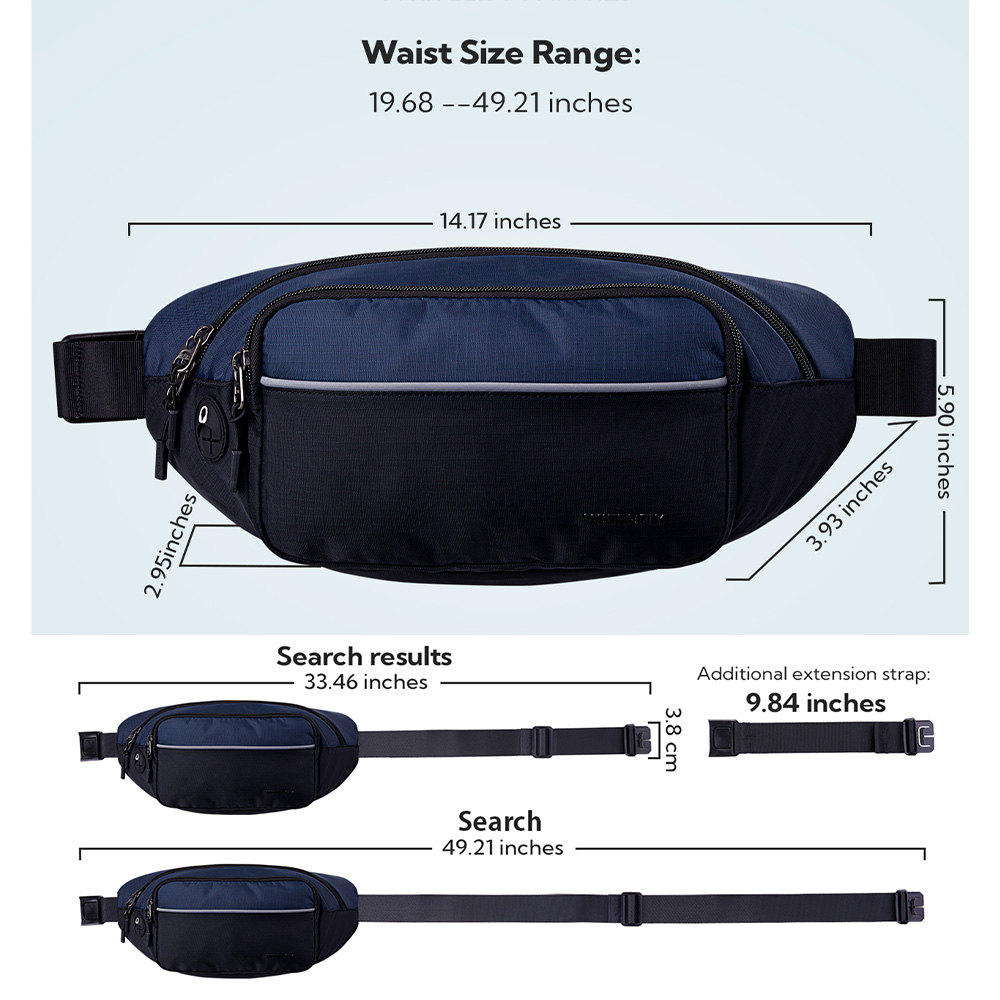 WATERFLY Fanny Pack Waist Bag  - огляд і ціна Running Gear Belt