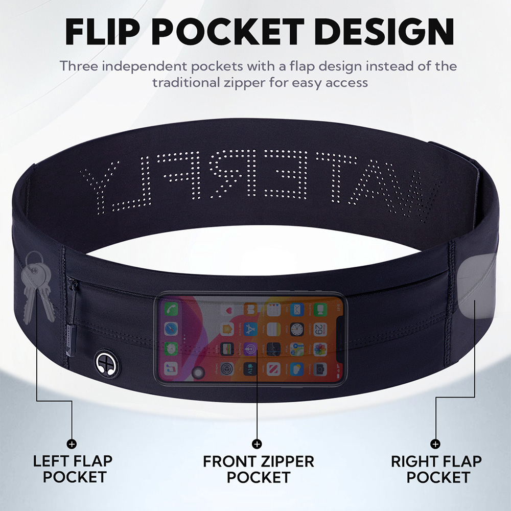 WATERFLY Running Belt Fanny Pa - огляд і ціна Running Gear Belt