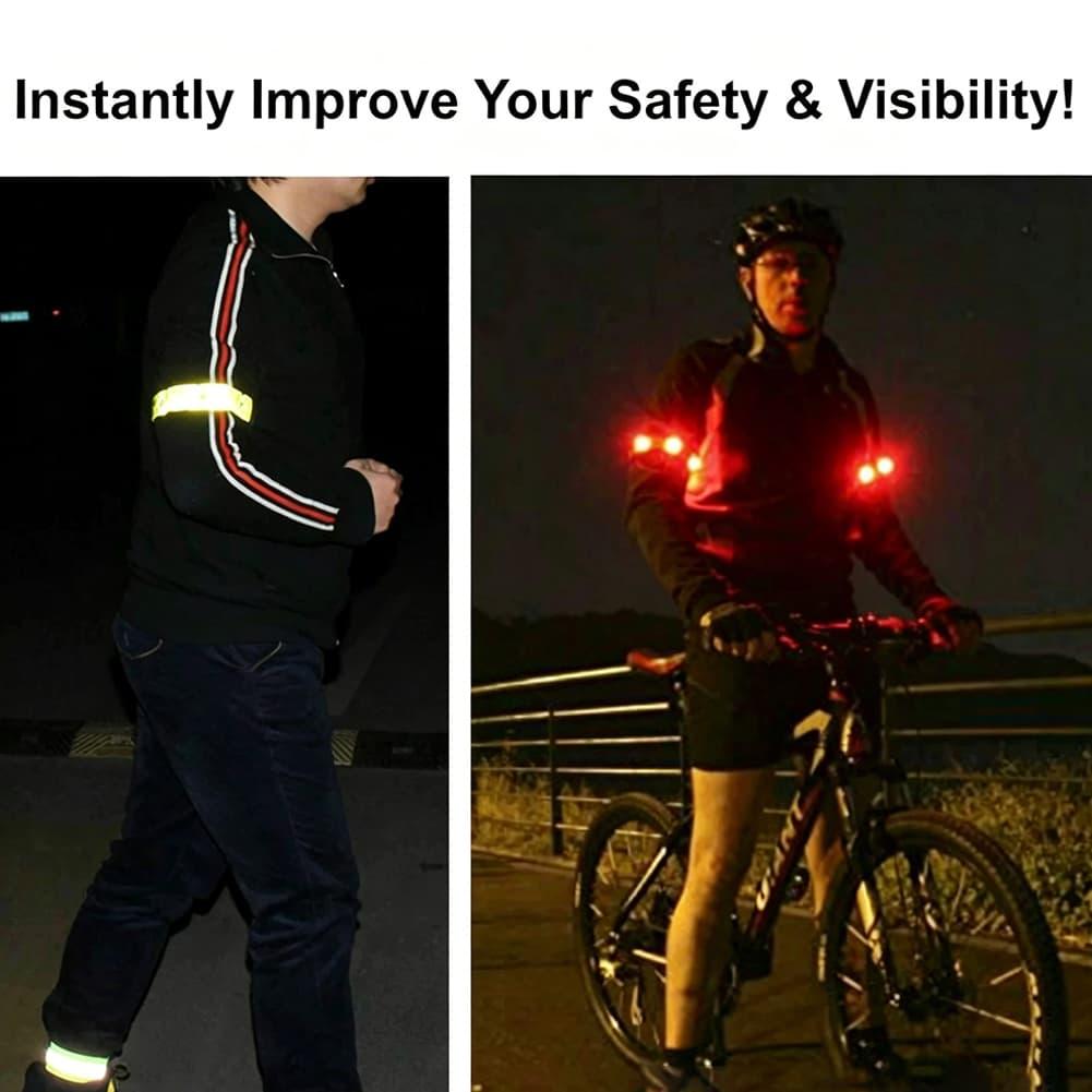 LED Reflective Armband With Fl - огляд і ціна Running Visibility Gear