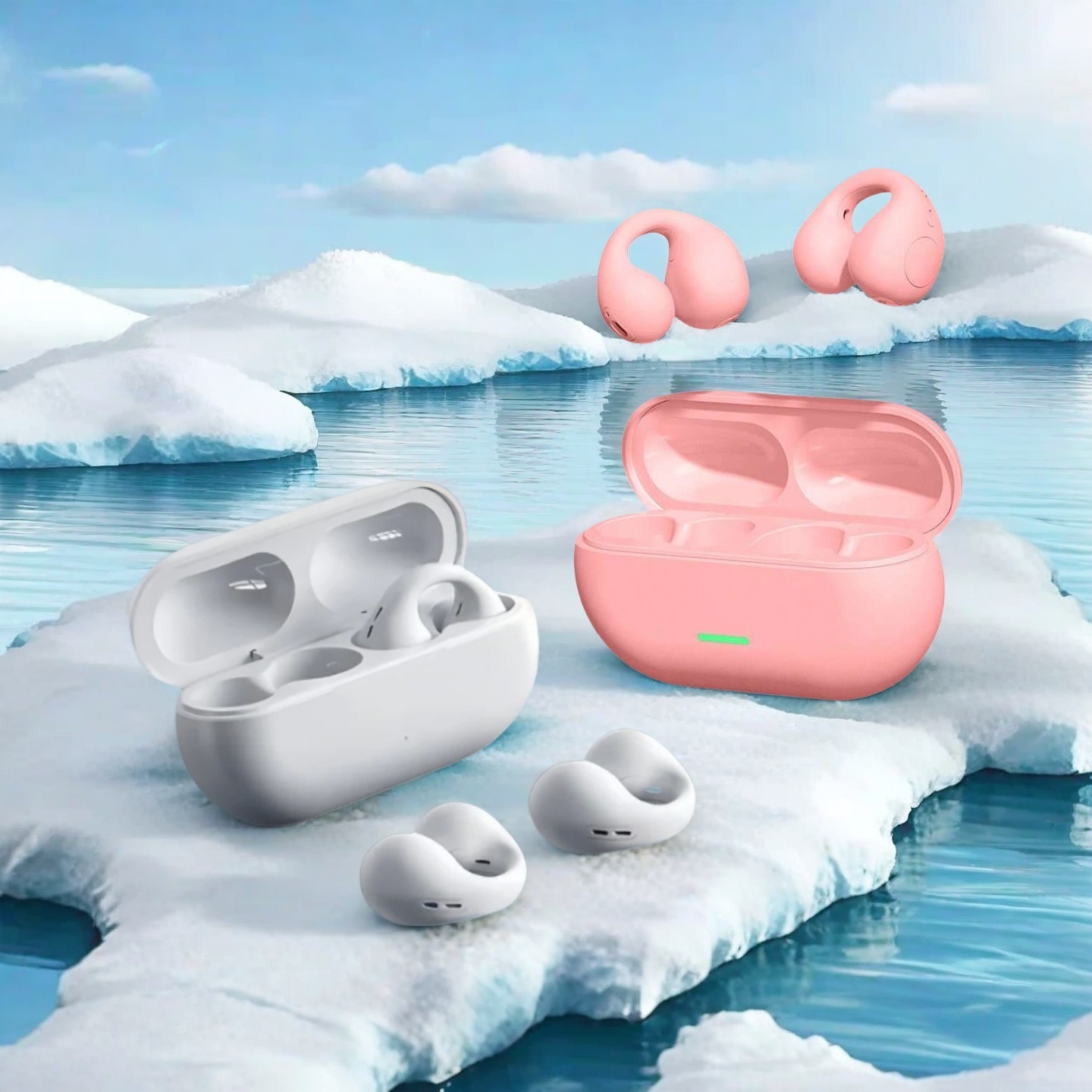 Wireless Ear Clip On Earphone  - огляд і ціна Running Gear To Hold Phone