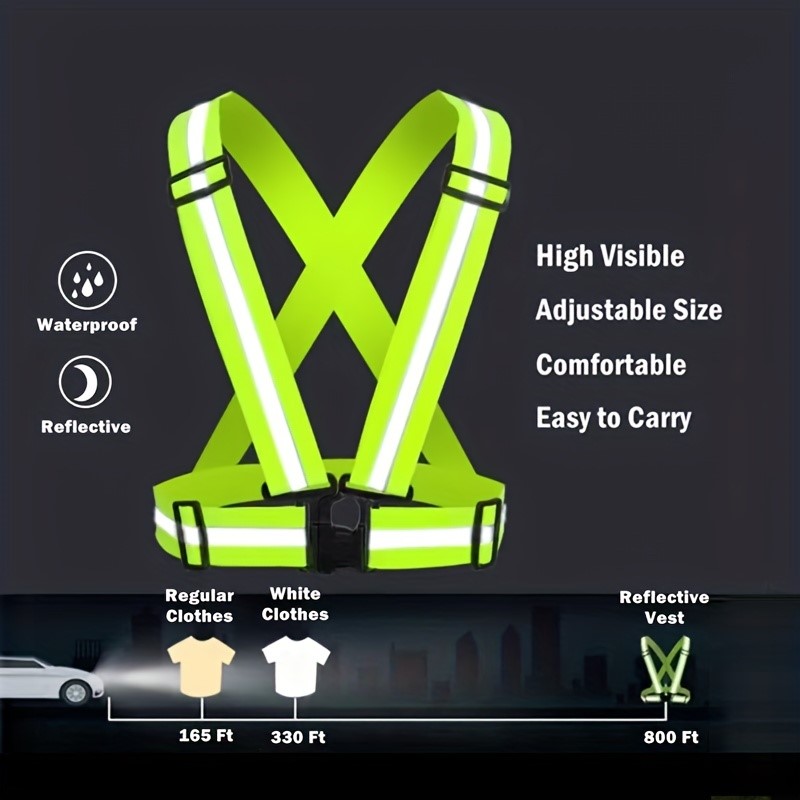 High Visibility Reflective Saf - огляд і ціна Running Visibility Gear