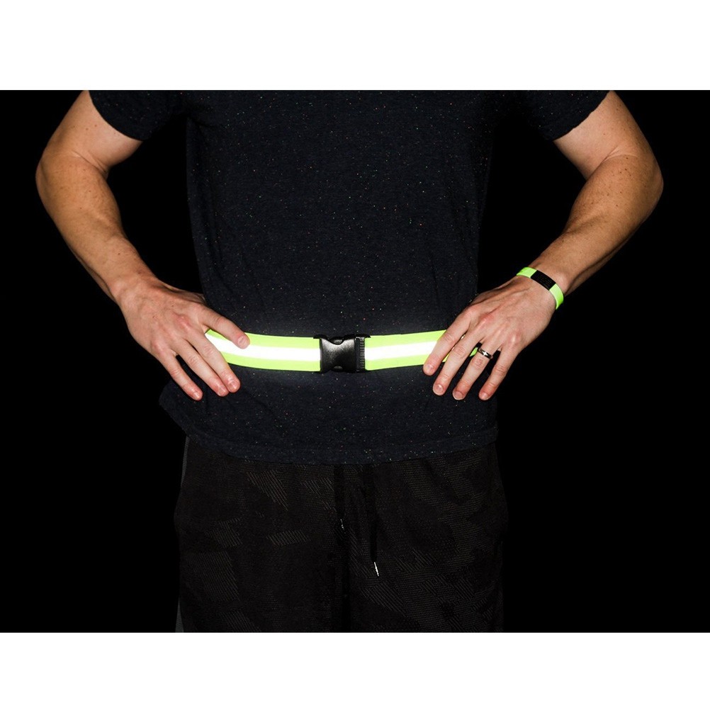 2Pcs Fluorescent Green Reflect - огляд і ціна Running Visibility Gear